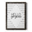 «Hello Gorgeous», art textuel sur toile-61336321-61336315