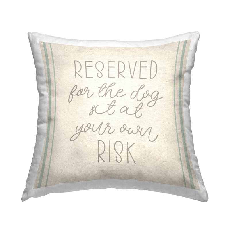 Polyester Throw Square Pillow Cover & Insert