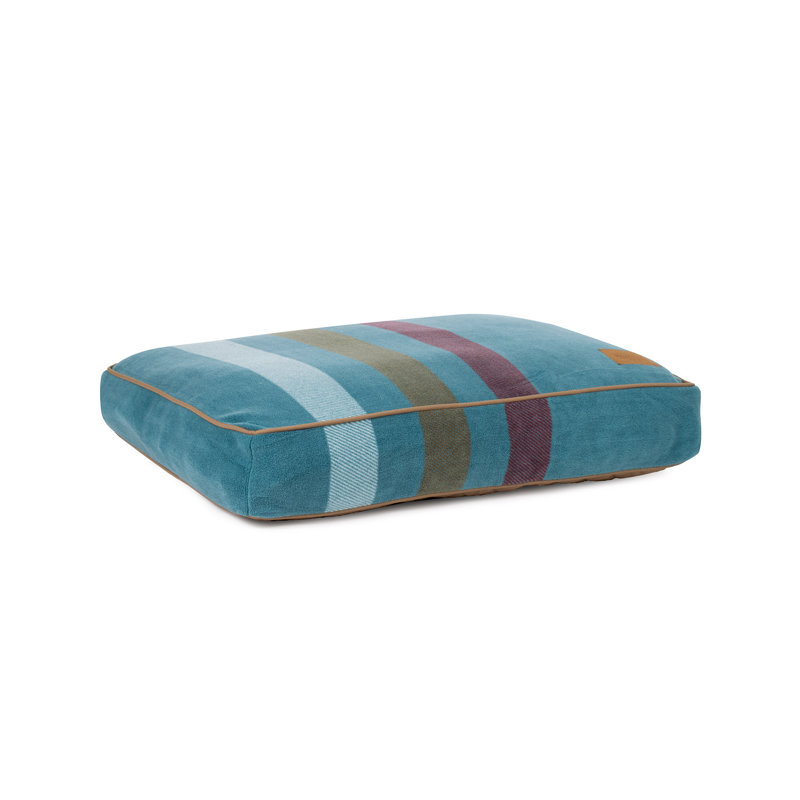 Napper Pendleton, H 4 po x l 28 po x P 20 po, Cabine rayée schiste