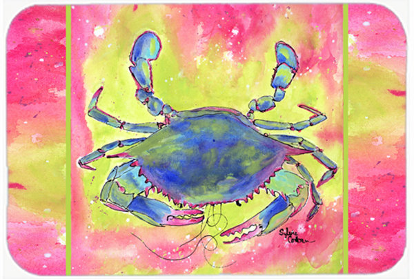 Planche à découper crabe en verre trempé