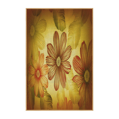 Performance Wool Floral Indoor Rug