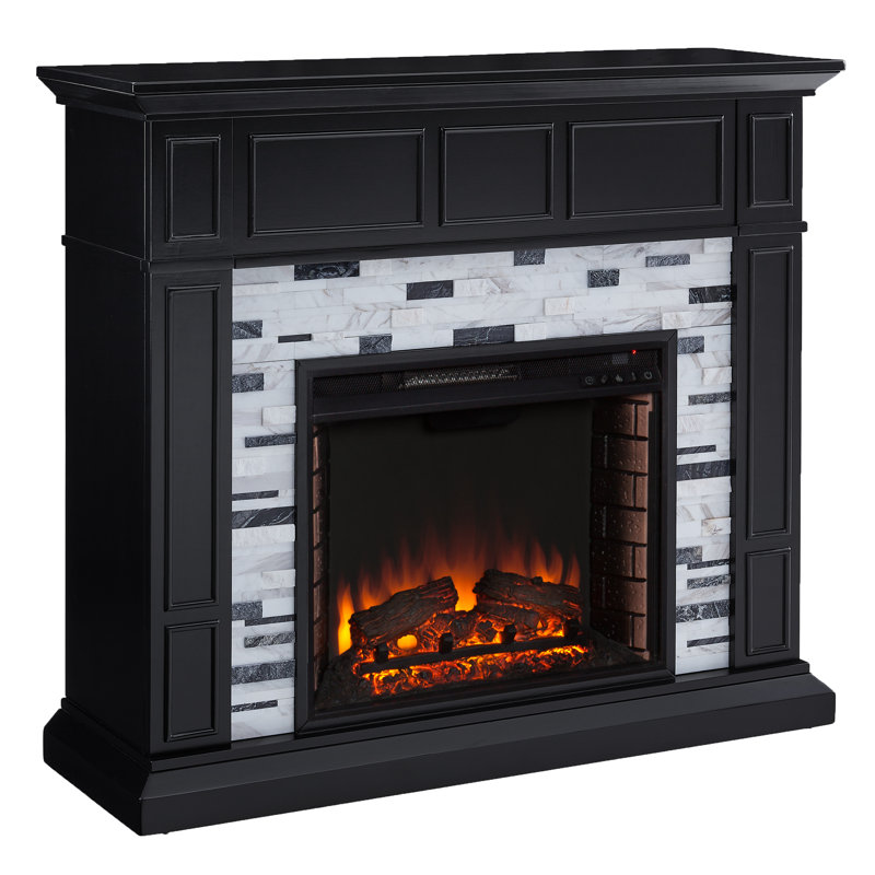 Toddington Electric Fireplace, 20" H x 23.75"  W x 8.25" D