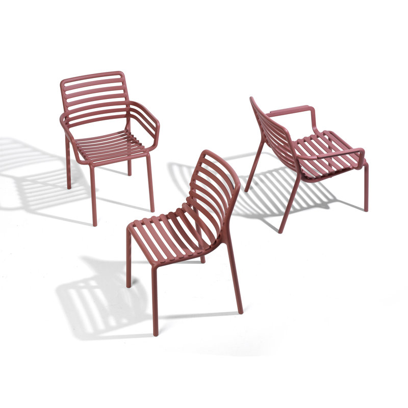 Doga Outdoor Dining Armchair, Marsala