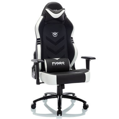 GTPLAYER Gaming Chair, Computer Chair with Footrest and Lumbar Support,  Height Adjustable Game Chair with 360°-Swivel Seat and Headrest and for  Office