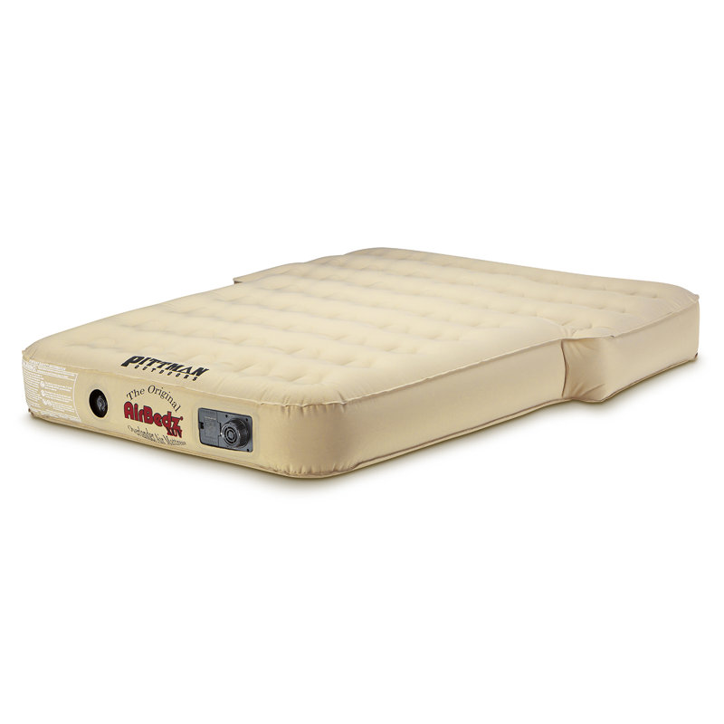 Pittman Outdoor AirBedz Ppi-TAN_XUV, siège arrière pour véhicule à 4 places et VUS avec matelas gonflable avec pompe à batterie rechargeable intégrée