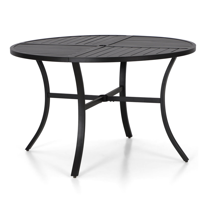 Alyah Round 4 - Person 106.7Cm L Outdoor Dining Table