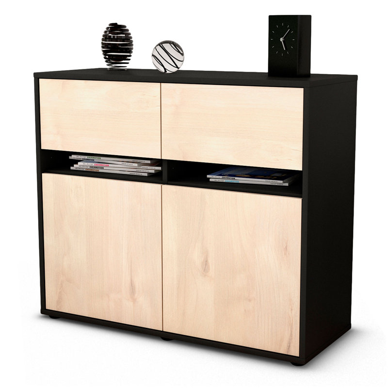 Racine 92cm Sideboard, Anthracite/Cedar
