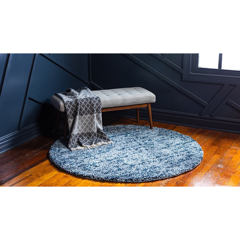Mitzy Striped Indoor Rug, Round 3'3"