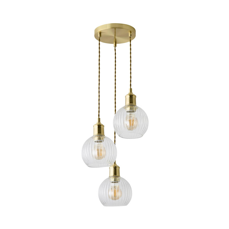 Albrey 3 - Light Pendant, Yes, Brushed Gold