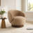 Modern Swivel Barrel Chairs With Wood Base-60020969