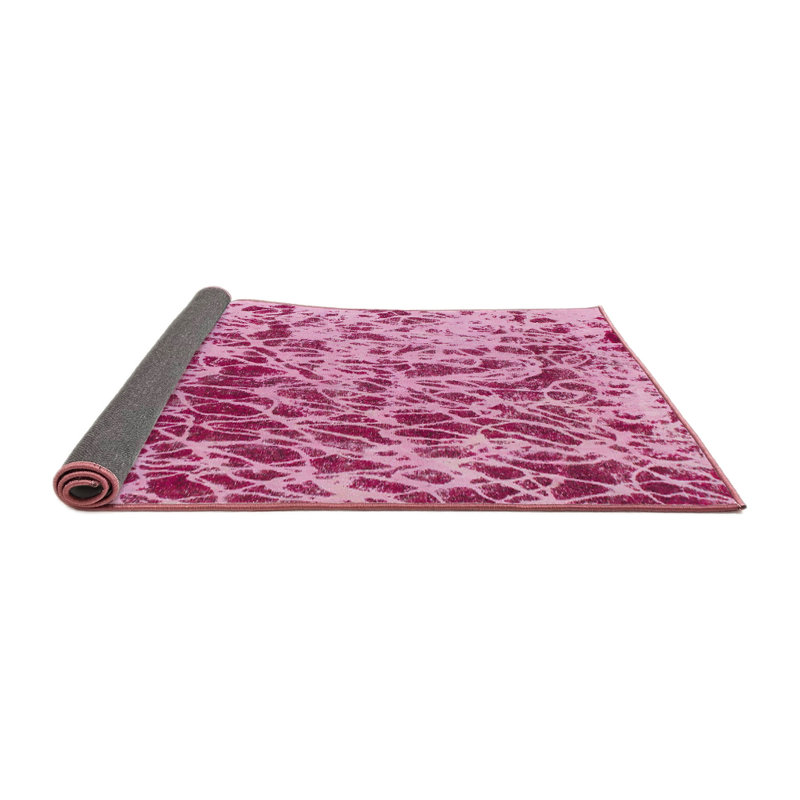 Tapis abstrait moderne 1134, Rond 8 pi