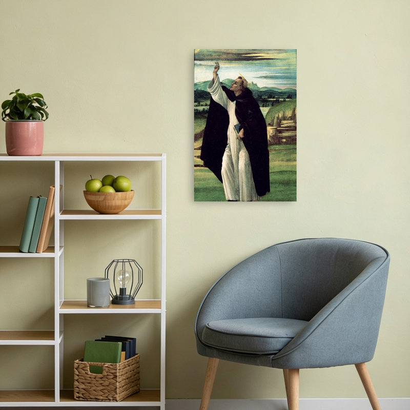 St. Dominic, C.1498-1505 Abstract Contemporary Wall Art Print, 60.96cm H x 40.64cm W