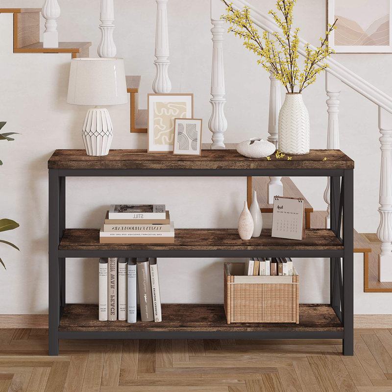 Console 47,24 po Aust, Brun rustique