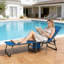 Chaise longue pliante pour patio-357668988