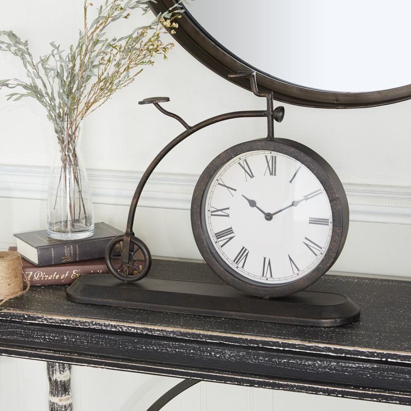 Metal Table Clock