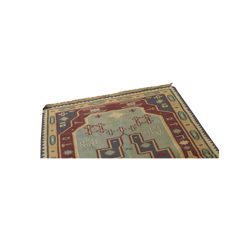 Dhurry Cotton Geometric Area Rug