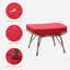 Repose-pieds d'extérieur avec coussin Sunbrella® Kluss-58990221-58990223