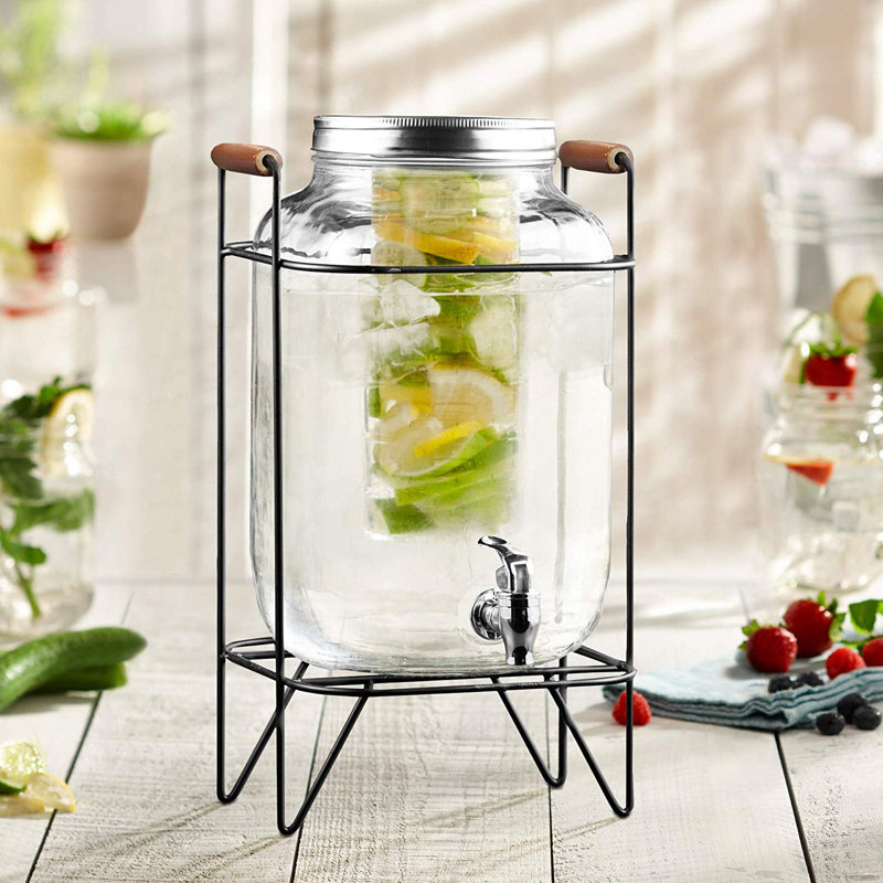 Caelan 270oz. Glass Beverage Dispenser