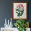 Protea N13 - Peinture sur toile encadrée-267897614-267897840