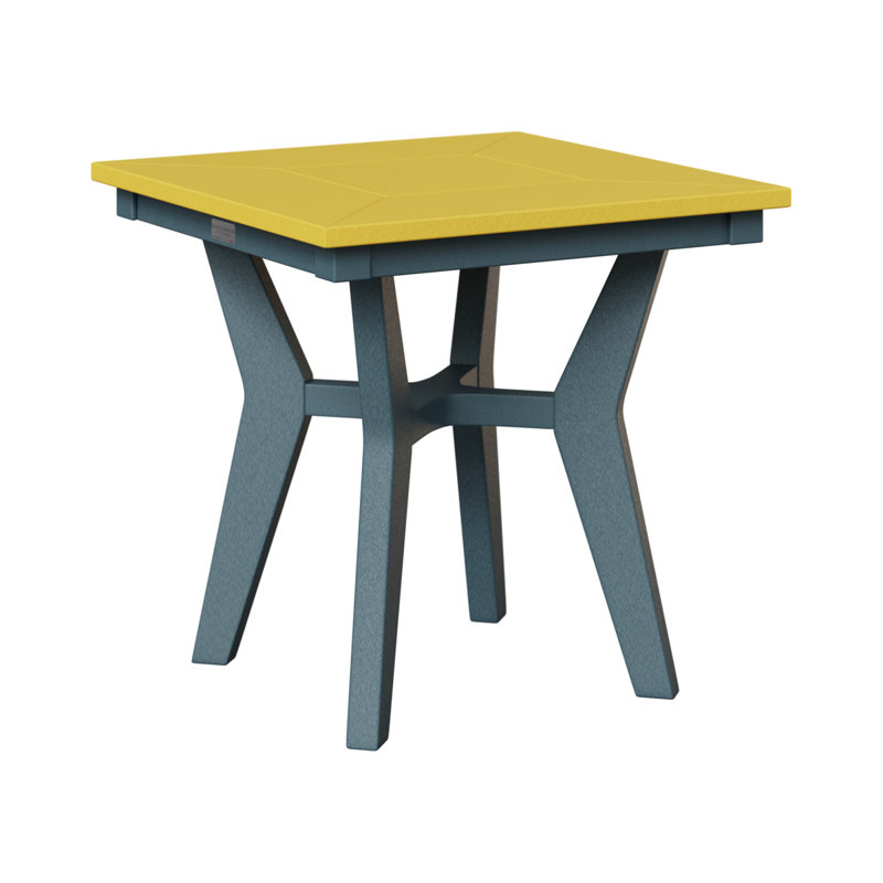 Table de bout berlinoise Berlin, Ardoise, Jaune soleil levant