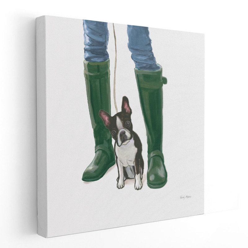 Furry Fashion Friends IX - reproduction d'art sur toile, H 12 po x l 12 po