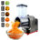 Râpe à fromage électrique Ttak HOUSEWARE, déchiqueteuse à trancheuse électrique professionnelle 250W, machine à salade électrique à contrôle à une touche Fruits, légumes, fromages, machine à salade 5 accessoires