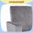 Modern Glam Push-Back Recliner with Stainless Steel Legs-1809279377