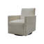 Kenya Upholstered Swivel Club Chair-1945209260