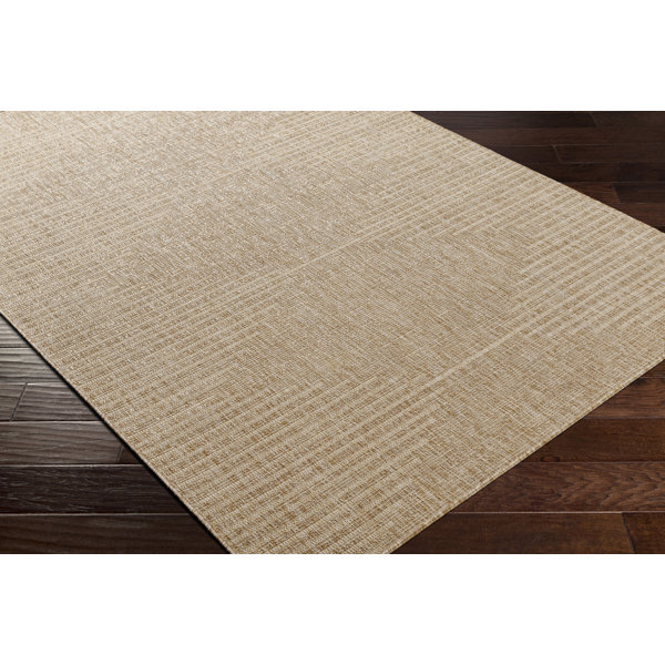 The Twillery Co.® Mendota Geometric Khaki Indoor/Outdoor Area Rug ...