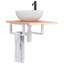 Ashray 40cm Solid Wood Bathroom Vanity Top