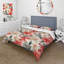 Literie délicate motif tropical neutre III-505389447
