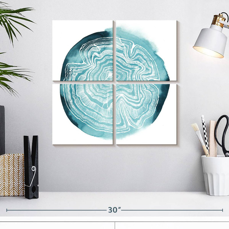 Avery Tree Ring Overlay II, 18'' H x 18'' W