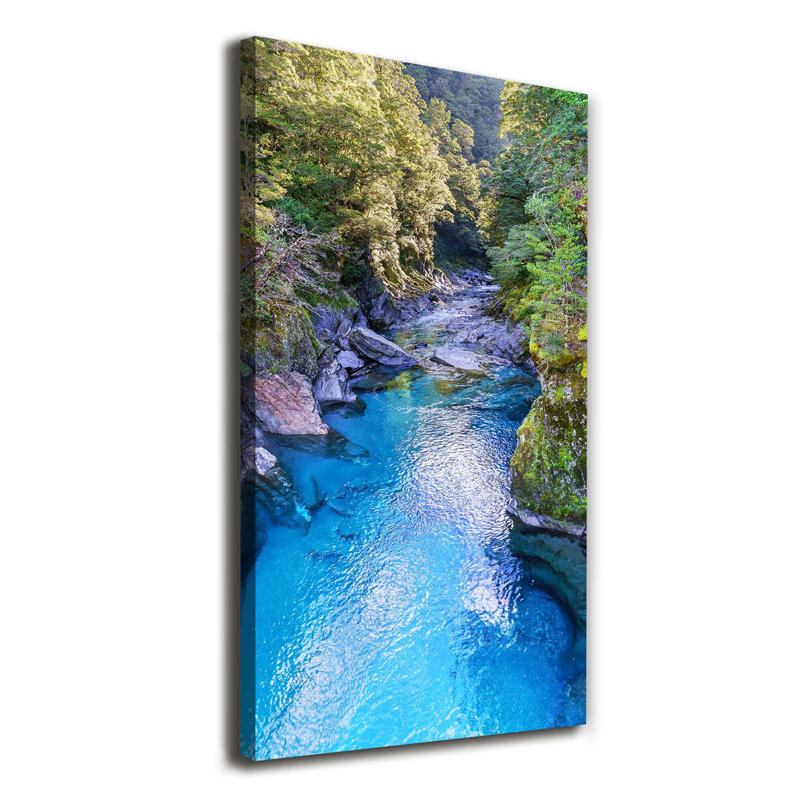 Dahlonega River In The Forest - Print