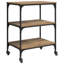 Wood Bar Cart-305012821