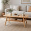 Table basse avec plateau central 100% bois massif-879202736-879202737