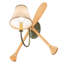 Aldis 1 - Light Armed Sconce