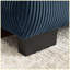 Canapé modulaire en forme de U 76,4 po Cloud 2, 2 places avec 2 repose-pieds, coussins épais, velours côtelé respirant, bleu-133671305
