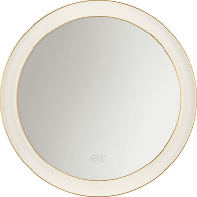 Chopin Round Illuminated Mirror