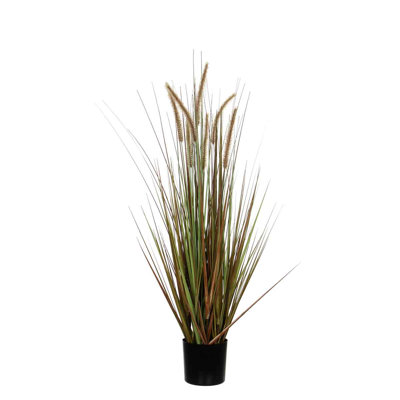 Dohera Faux Plume Grass in Pot