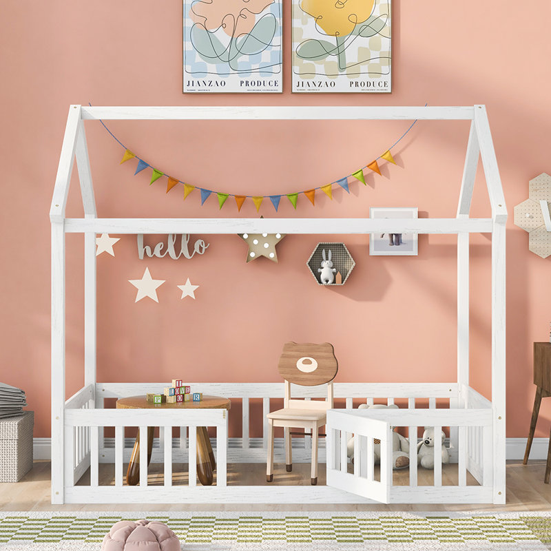 Lit Hospers, Simple, Blanc