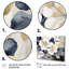 Or blanc hortensia Blooms Heaven II - art mural floral-210662572-210662614