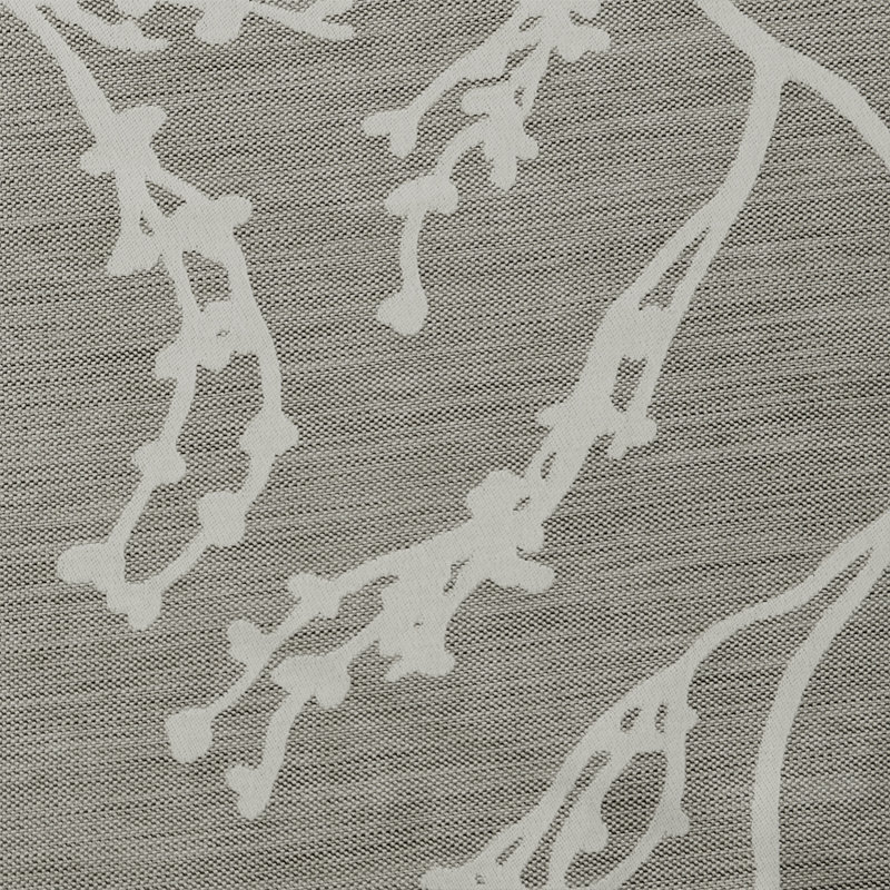 Bellicent Floral Room Darkening Thermal Grommet Curtain Panel Pair (Set of 2), Ash Gray, 52" W x 63" L