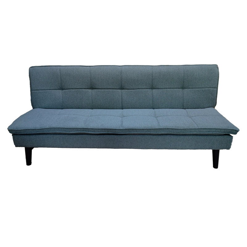 3 Seater Linen Sofa Bed, Grey