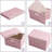 Collapsible Storage Bin With Lid [1-Pack] Fabric Decorative Storage Box Cube Organizer Container Baskes With Handles Divider For Bedroom Closet Living Room
