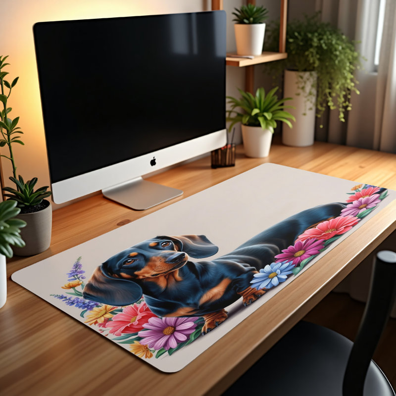 Polyester Desk Pad, 23.6x13.8