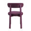 Ensemble de 2 chaises d'appoint incurvées à dossier courbé-654281934-654281971