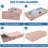 Underbed Storage Containers Bin With Lids (Set Of 2) Large Under Bed Storage Organizer Box With Handle, Foldable Under The Storage Bags For Organizing Clothes, Shoes, Blankets, Pillows--112715503