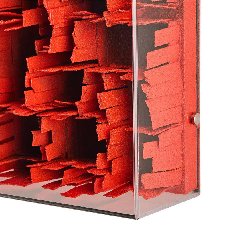 Tony Fey's Weathered Geometry, Red, Red