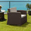 Chaise de patio avec coussins Sperry-20196085