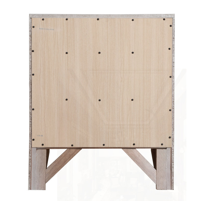 Elegant Nightstand, Champagne
